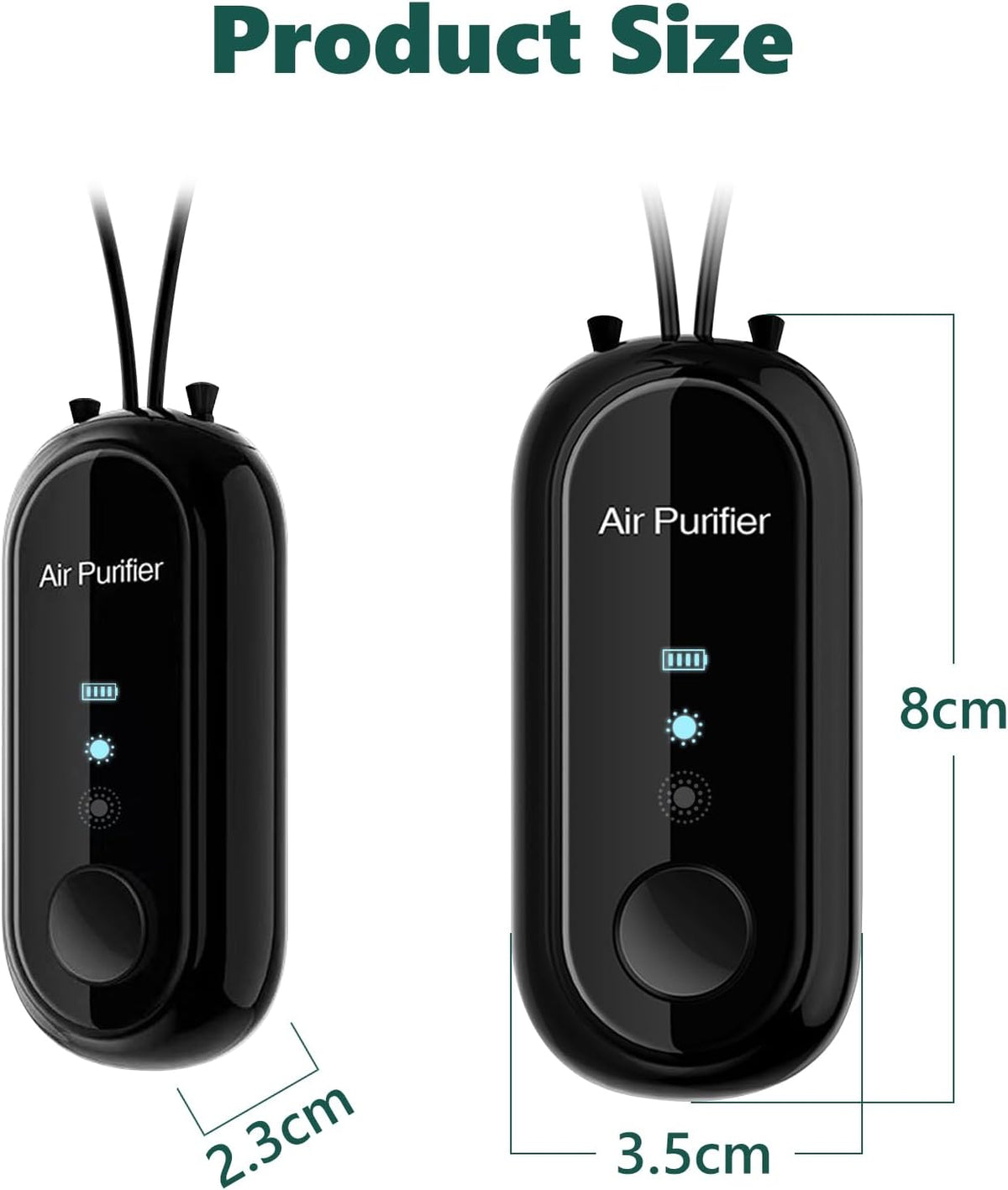 Air Purifier with Negative Ion Technology - Quiet Operation