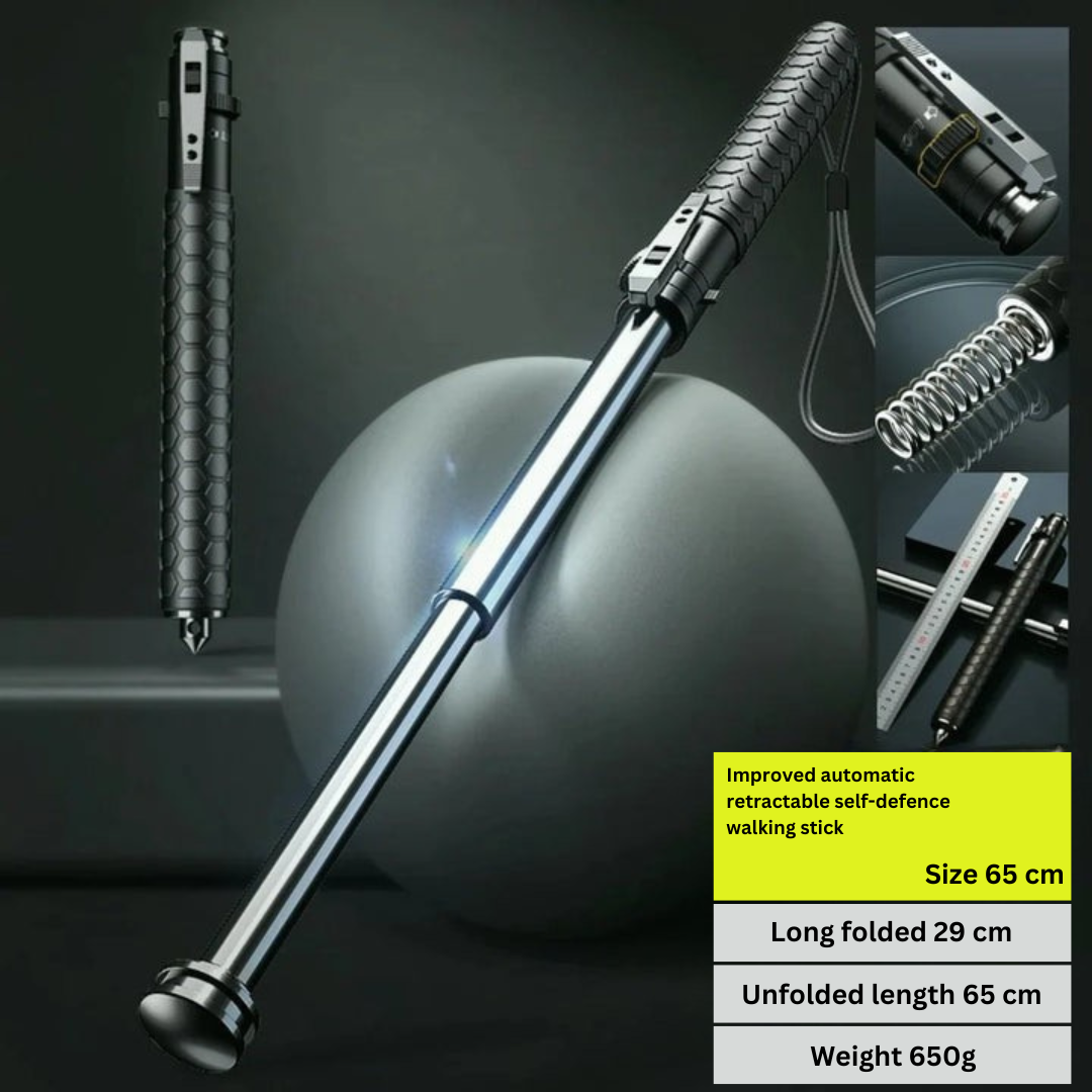 Automatic Walking Stick for Self-Defense for Urban Safety