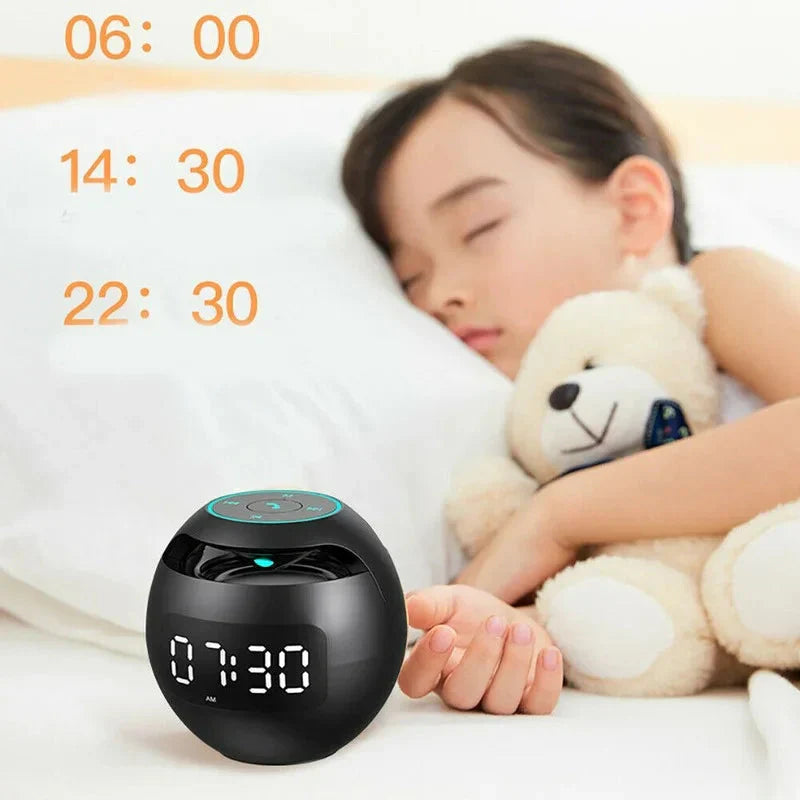 Bluetooth Alarm Clock – Smart LED Screen with Wireless Music