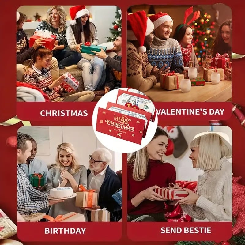 Christmas Cash Gift Envelope