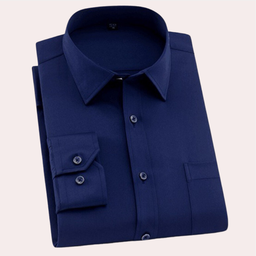 Chemise classique infroissable pour homme - printemps 2026