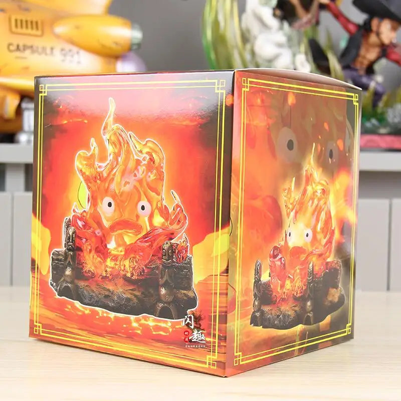Davy | Cartoon Flame Figurine | Glowing Anime Decorative Figure (Glow-in-the-Dark)