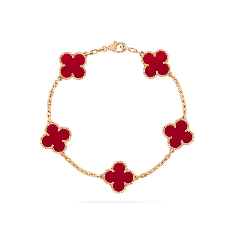 Davy | Clover Luck Bracelet | Elegant and Hypoallergenic | Adjustable