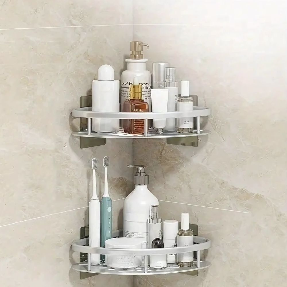 Davy | Corner Shower Caddy with Open Frame Design