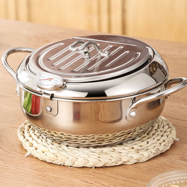 Davy | Deep Fryer with Thermometer and Basket