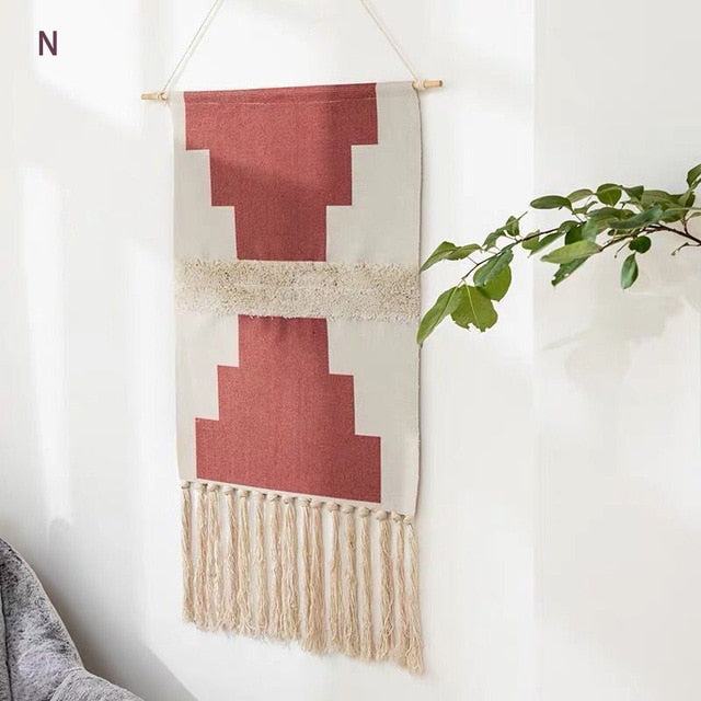 Davy | Geometric Tufted Wall Tapestry
