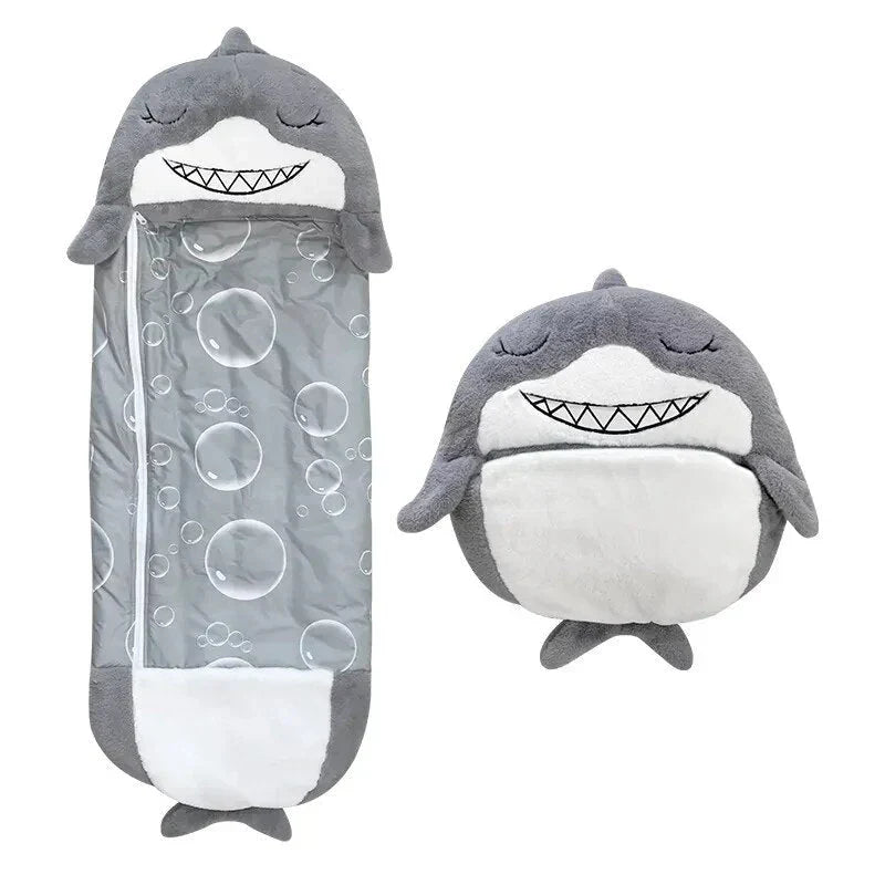 Davy | Kids' Animal Sleeping Bag & Cuddle Toy Combo