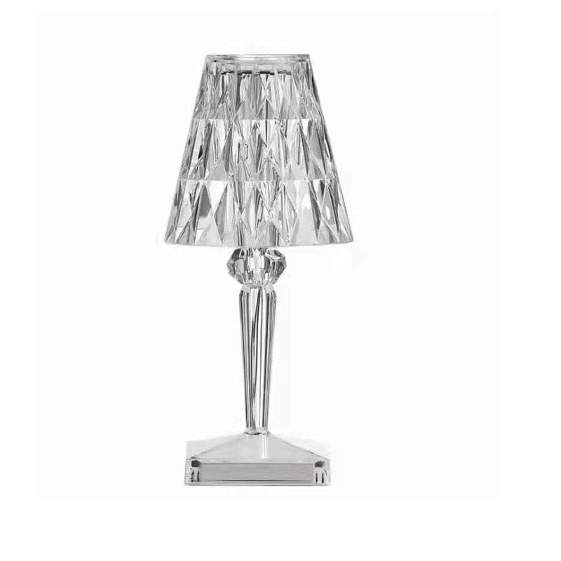 Davy | LED Crystal Table Lamp | Elegant Diamond Design
