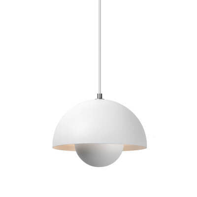 Davy | Macaron Pendant Light Hemisphere | Nordic Dome Design