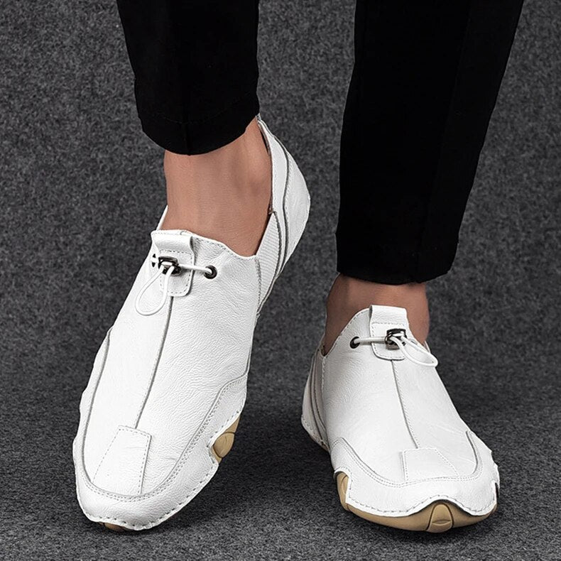 Davy | Men's Casual Slip-On Shoes with Toggle Closure