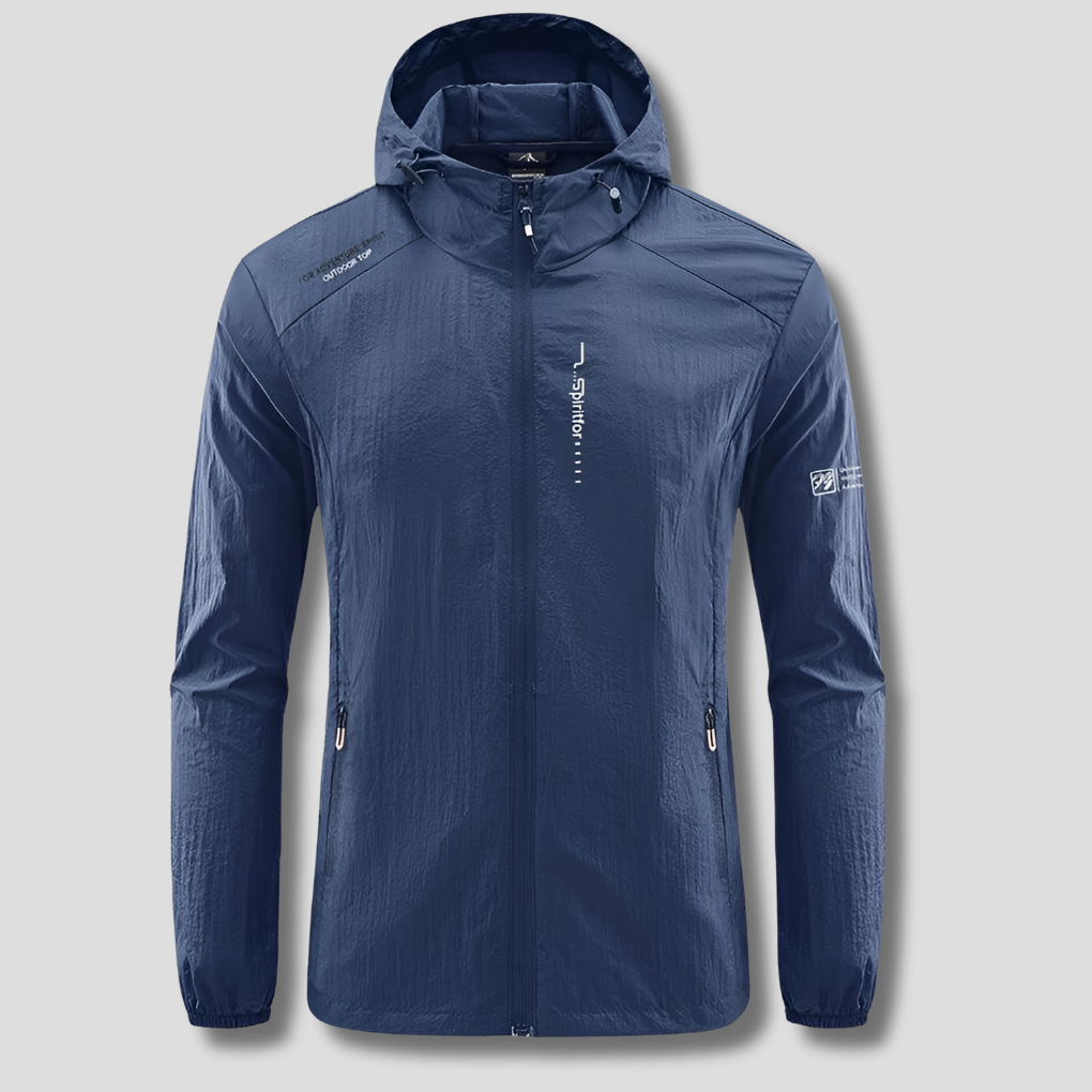 Davy | Men's Hooded Summer Jacket Lightweight Windbreaker