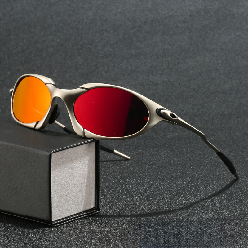 Davy | Men’s Sport Polarised Sunglasses – UV Protection with Lightweight Metal Frame