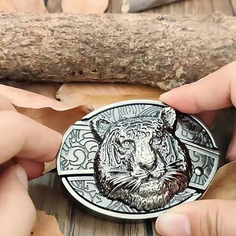 Davy | Metal Oval Cowboys Belt Buckle