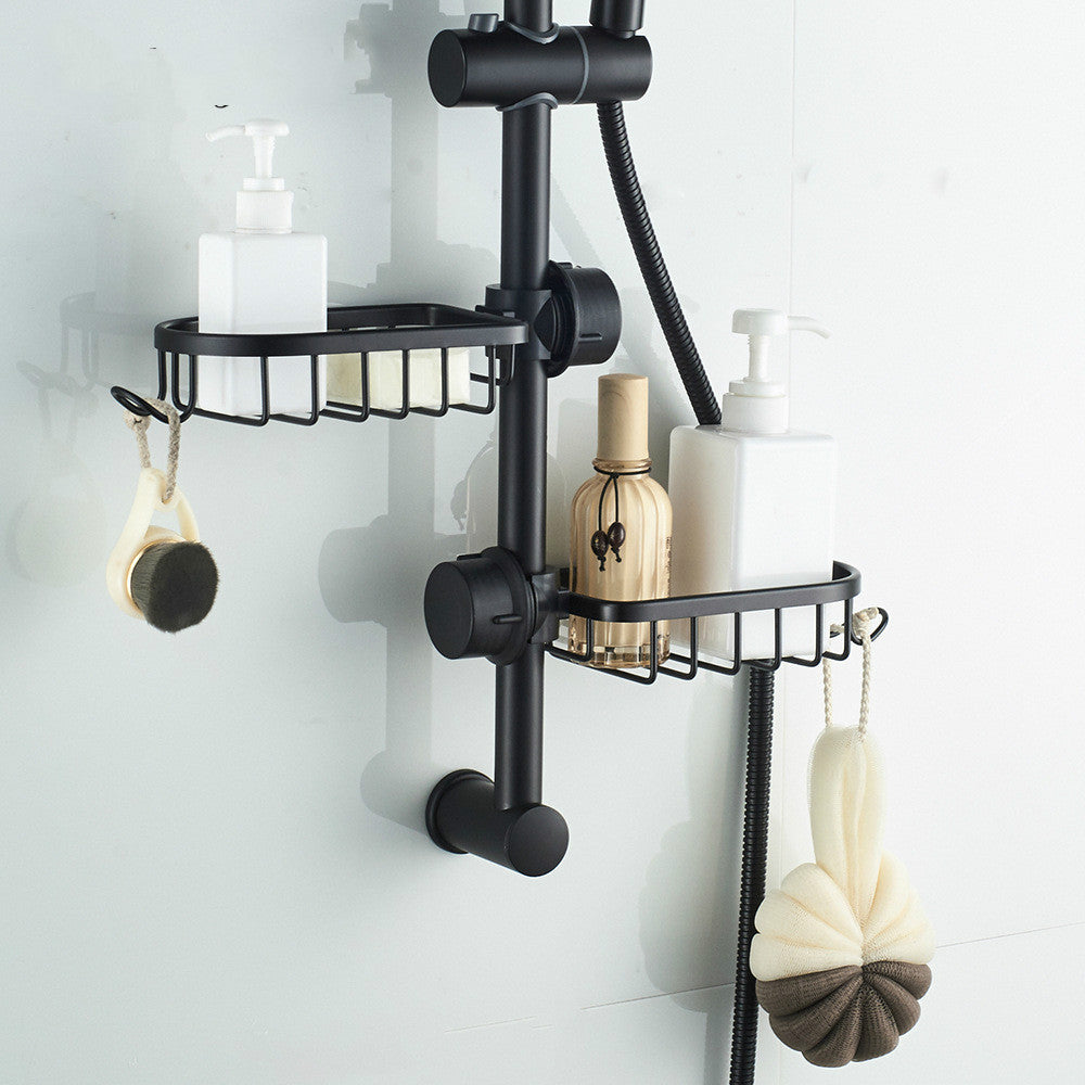 Davy | Shower Caddy Soap Holder - Hanging Drainage Basket