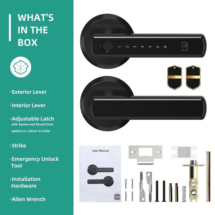 Davy | Smart Handle Door Lock with Keyless Access
