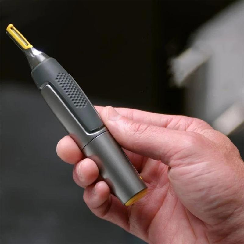 Davy | Ultra-thin Precision Trimmer | Micro-Oscillation Blades | Titanium Stainless Steel Technology | Integrated LED Lighting | Ergonomic Design