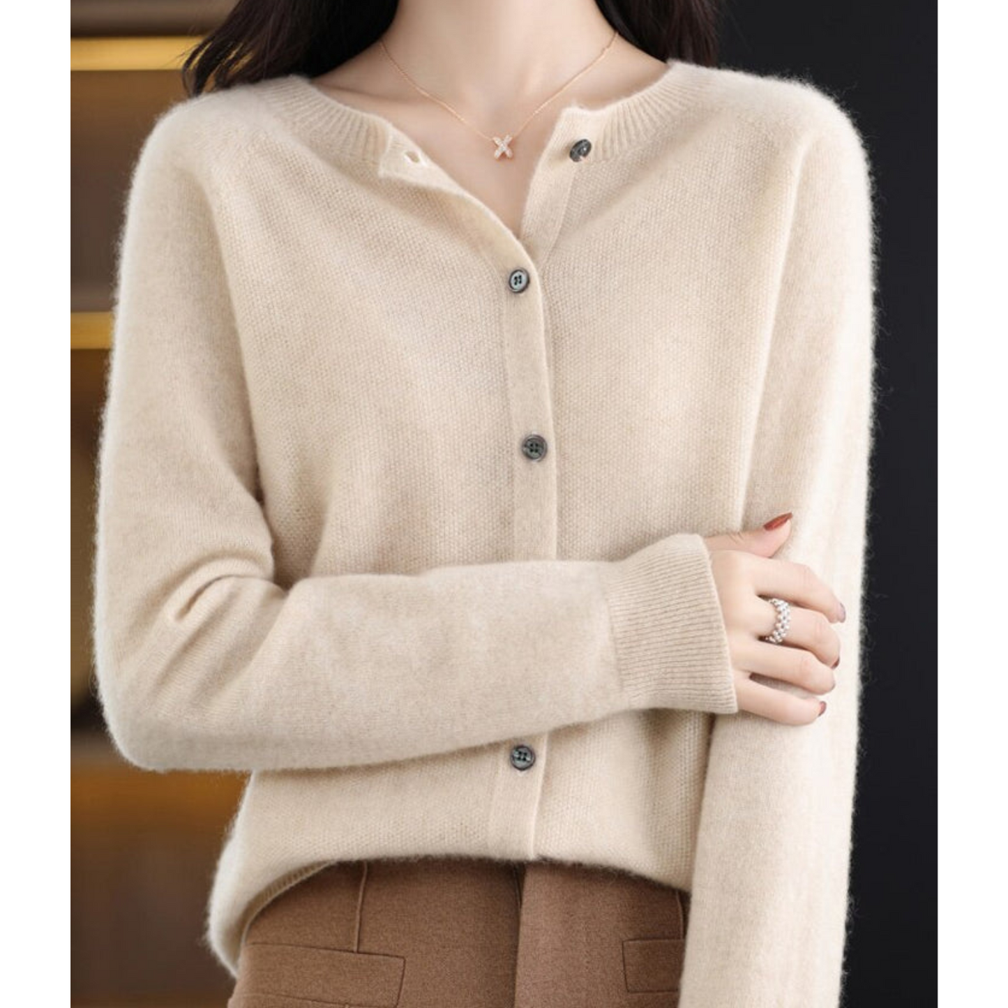 Davy | Women's Button Cardigan Sweater