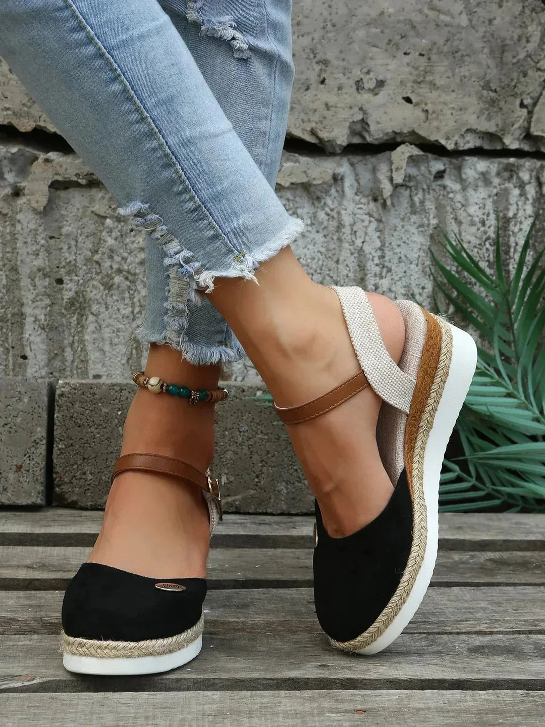 Davy | Women's Espadrille Wedge Sandals