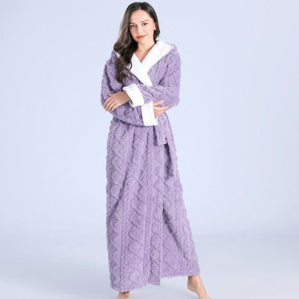 Davy | Women's Hooded Ankle Length Robe