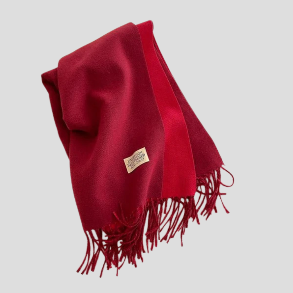 Davy | Women's Long Scarf with Fringe Detail