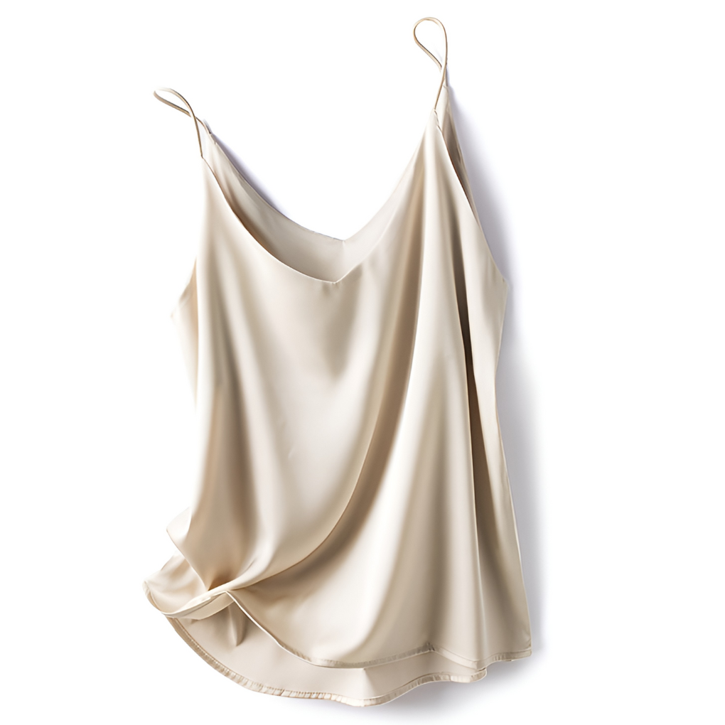 Davy | Women's Satin Camisole Top with Spaghetti Straps