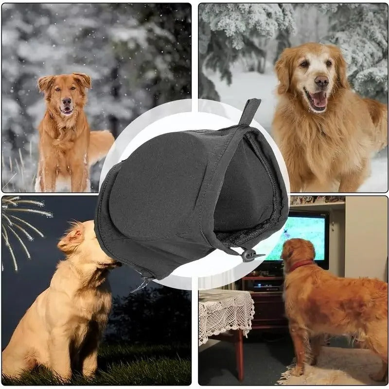 Protection auditive pour chien - Réduction du bruit, réglable