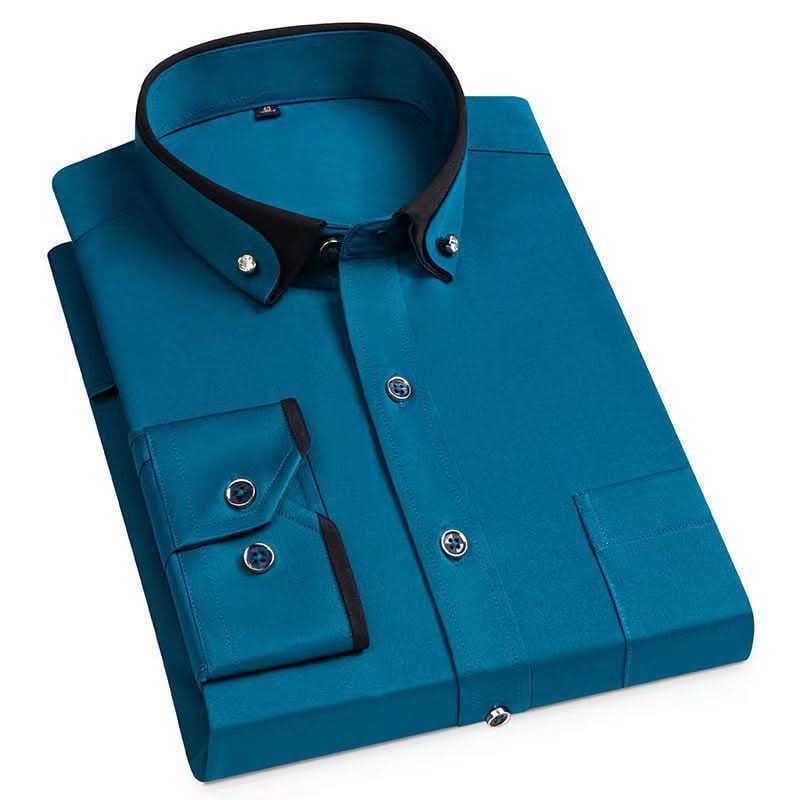 GENTLEFORM SHIRT - Elegant long-sleeved shirt for men with comfort & style