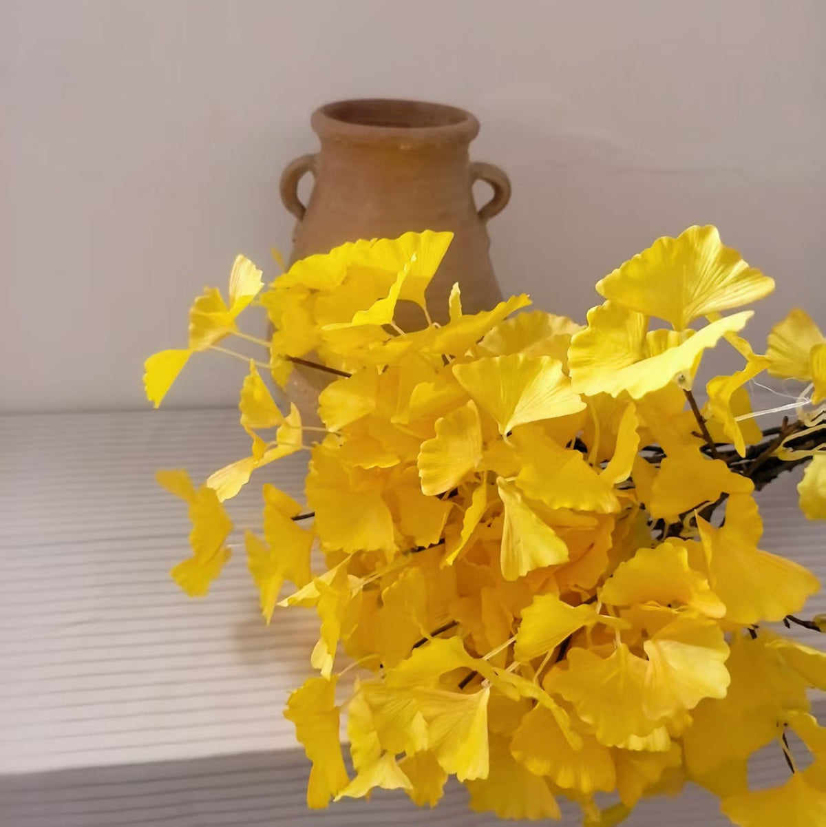 Tige décorative de ginkgo biloba
