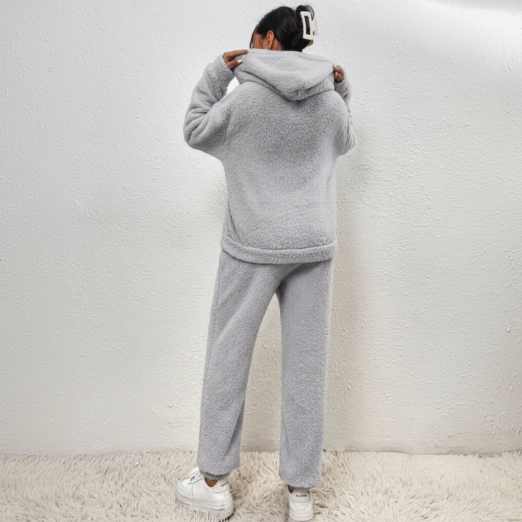 LANA TEDDY SET - ultra-comfortable house suit for cosy winter days