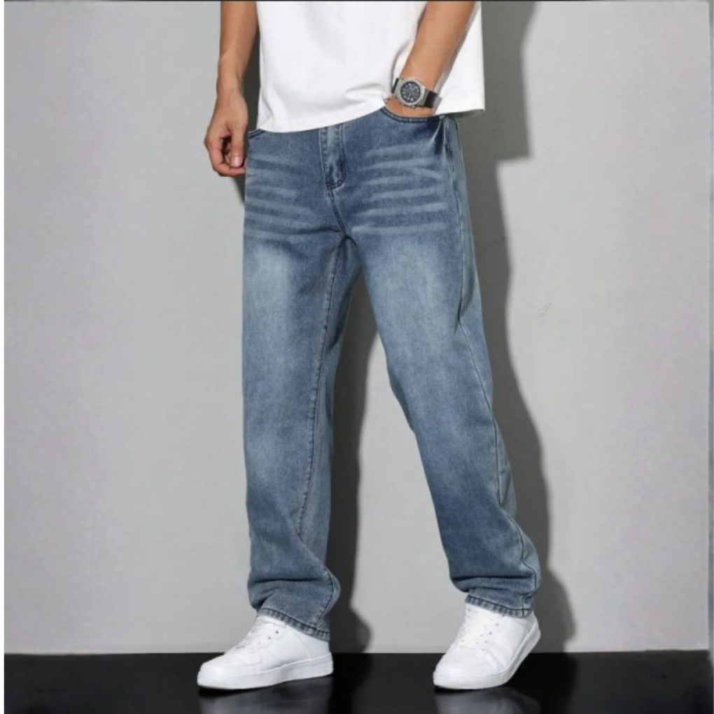 Jean ample pour homme – coupe décontractée