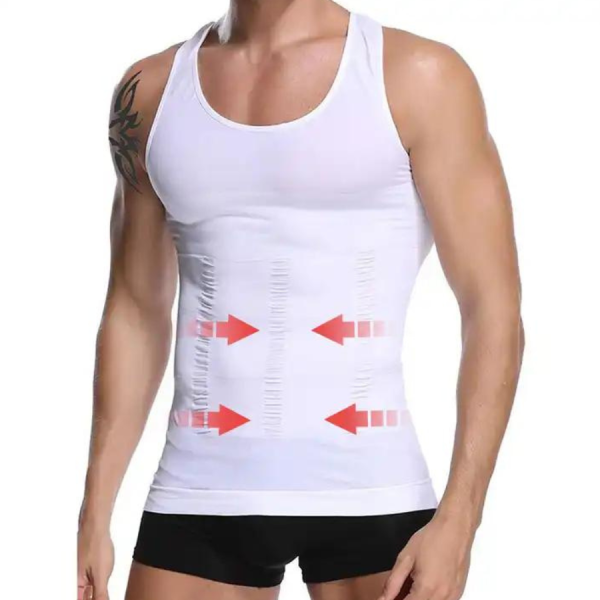 Men's Body-Shaping Compression Undershirt