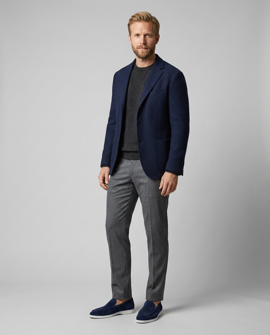Mocassins à enfiler pour homme – Coupe confortable pour tous les jours