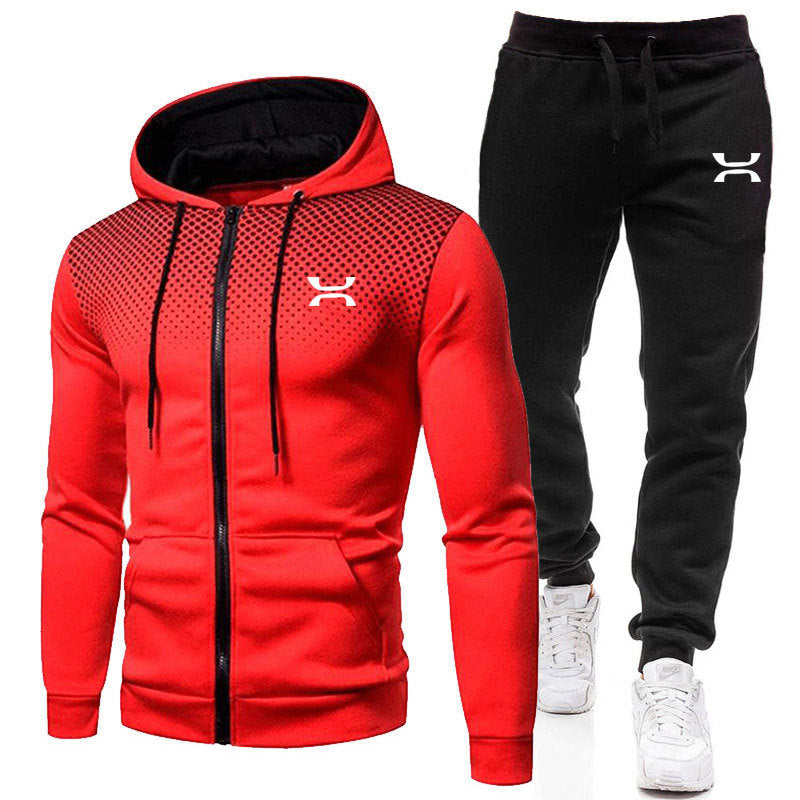 Men's Tracksuit with Breathable Hoodie and Comfortable Jogging Pants Davy