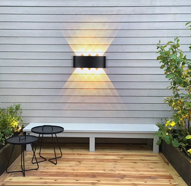 Modern Indoor Outdoor Wall Light – Minimalist LED Sconce