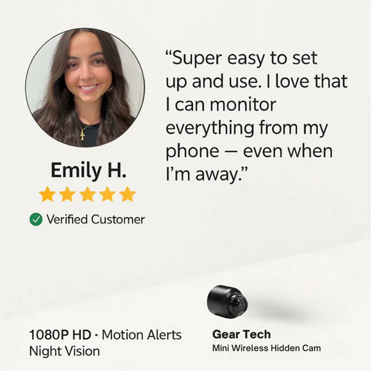 NexaGuard Nanny Surveillance Wireless Camera with Audio