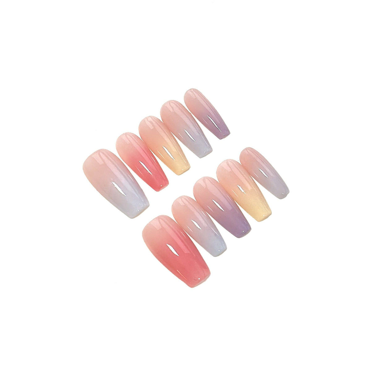 Ombre Press-On Nail Set