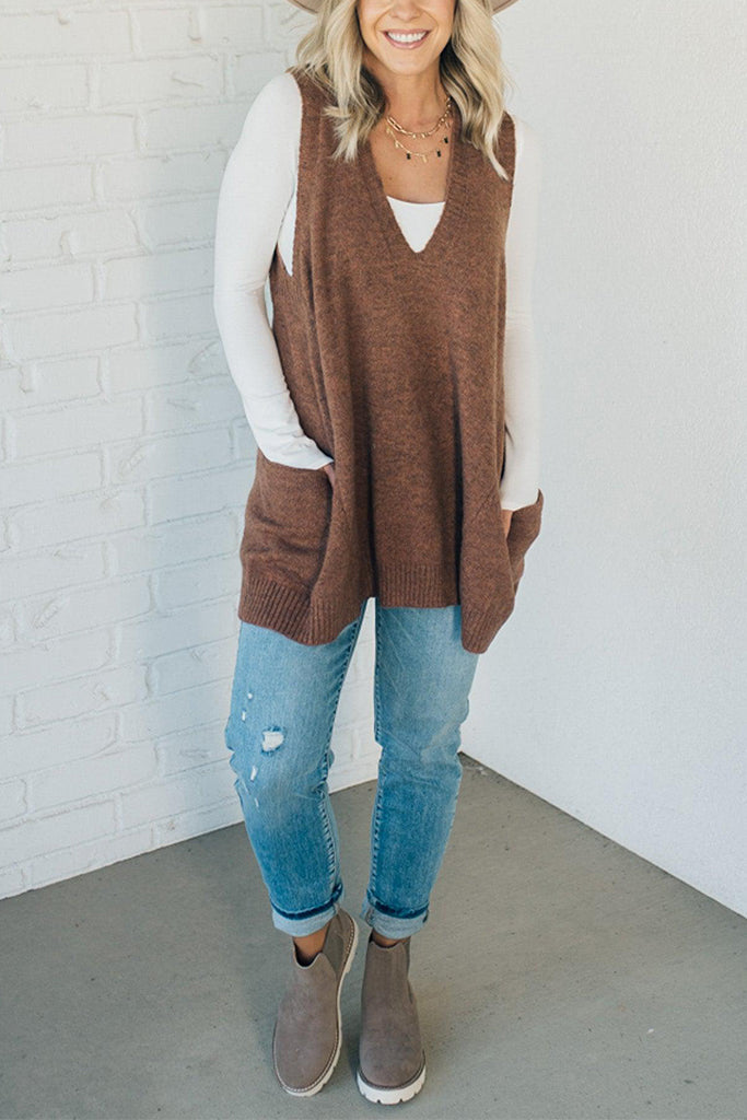 Pocket Sweater Vest