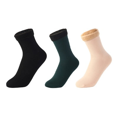 Snugly | Velvet Winter Thermal Socks (1+2 pairs FREE)