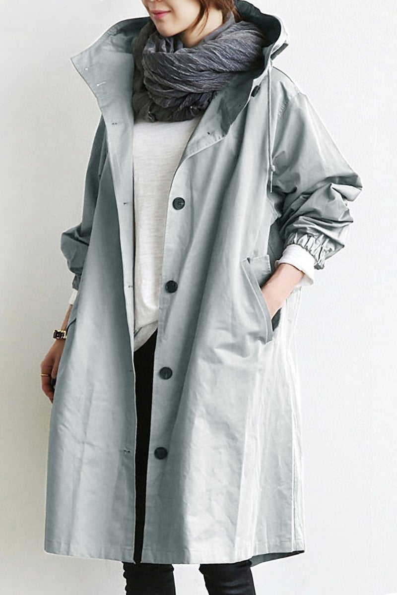 Women's Hooded Jacket in Medium Length
