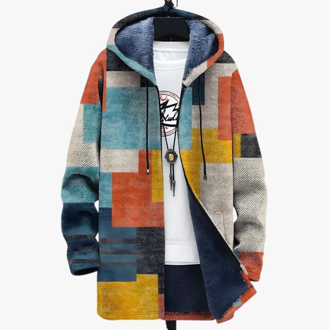 Women's Warm Long Hooded Jacket - Padded Winter Jacket & Long Parka Coat