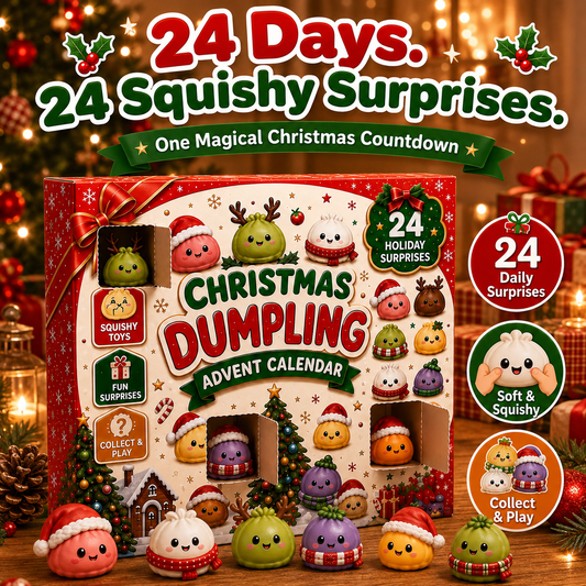 24-Day Christmas Mini Squishies Advent Calendar