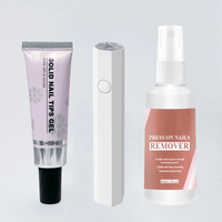 Gel adhesivo para uñas postizas de arte duradero