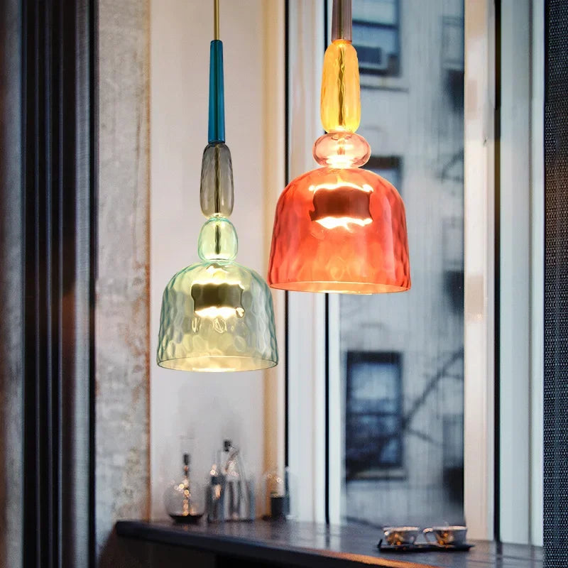 Adjustable Colorful Pendant Light