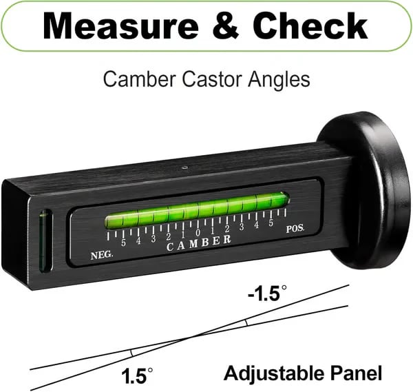 Adjustable Magnetic Camber Alignment Gauge Tool