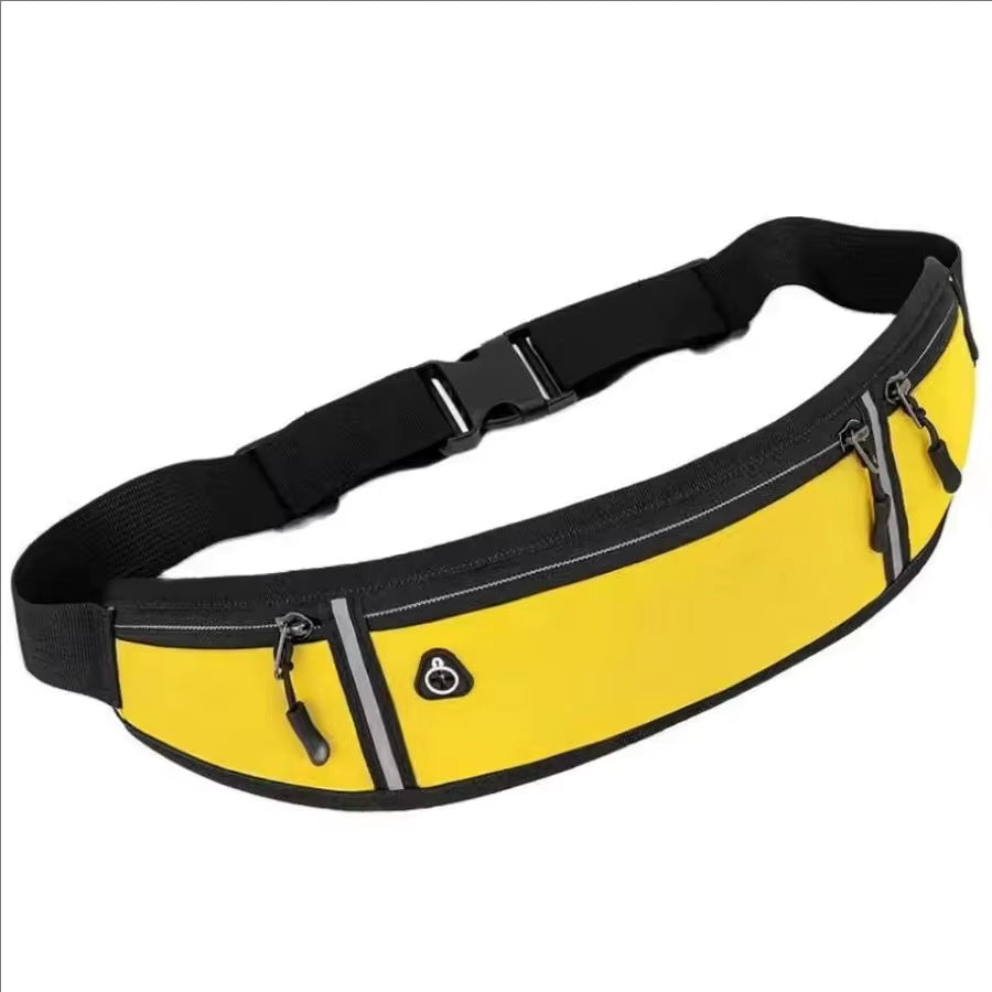 Adjustable Running Belt with Hidden Phone Pocket