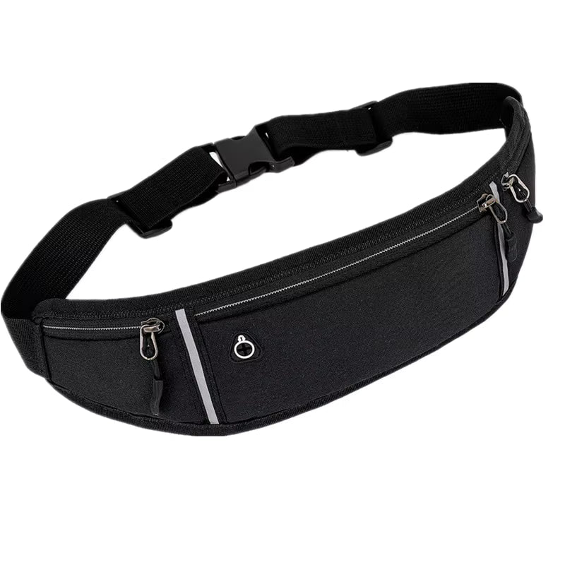 Adjustable Running Belt with Hidden Phone Pocket