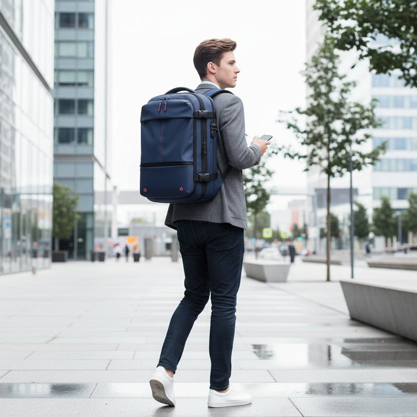 AIRTRAIL Backpack - Compressible laptop backpack for travelling
