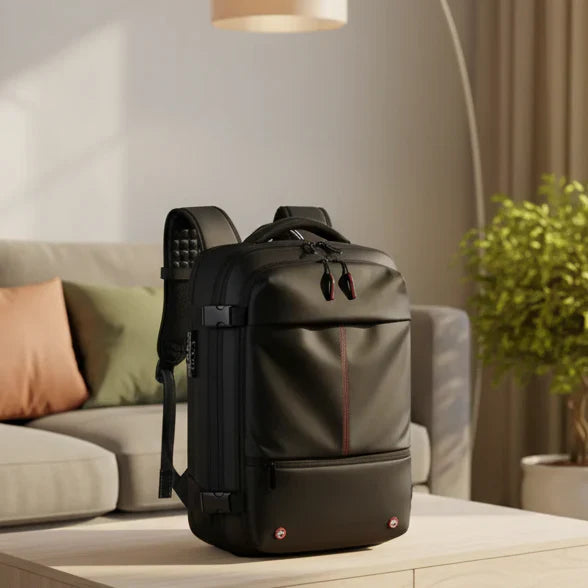 AIRTRAIL Backpack - Compressible laptop backpack for travelling