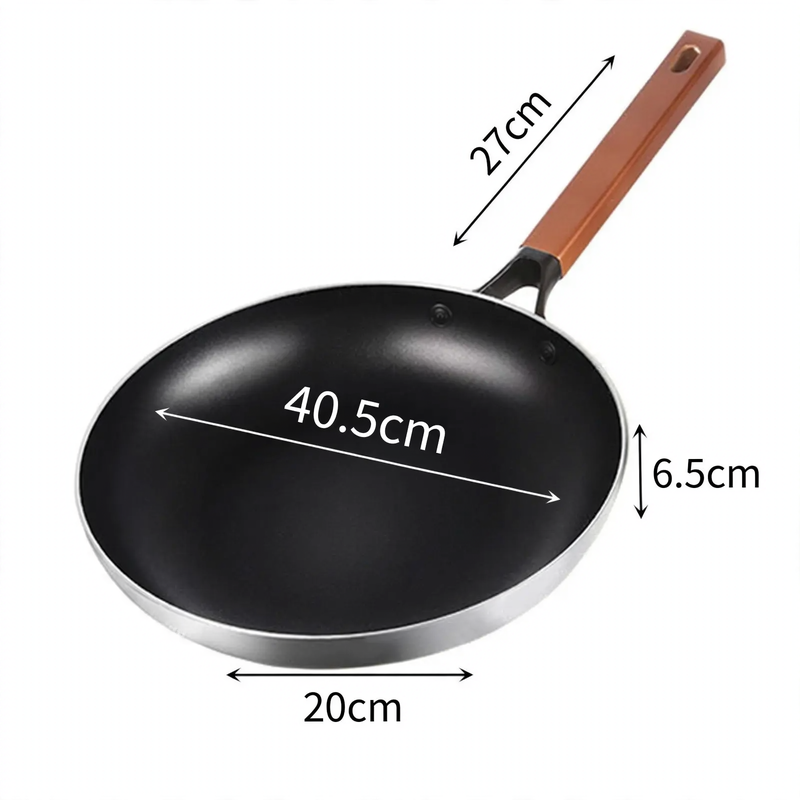 Aluminum Frying Pan with Detachable Handle