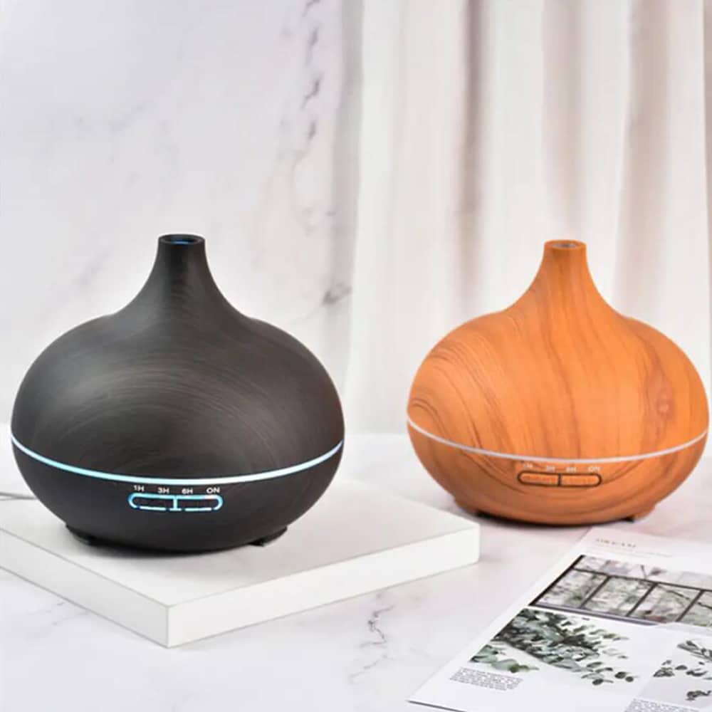 Aroma Diffuser – 500 ml with Wood-Grain Look
